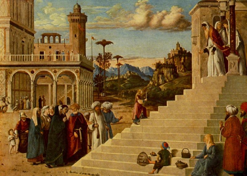 CIMA da Conegliano The Presentation of the Virgin dfgf oil painting image